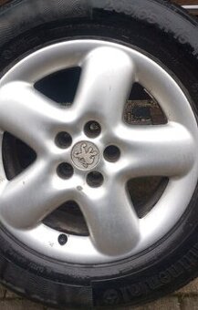 Prodám ALU kola i jednotlivě originál Peugeot 806 3ks