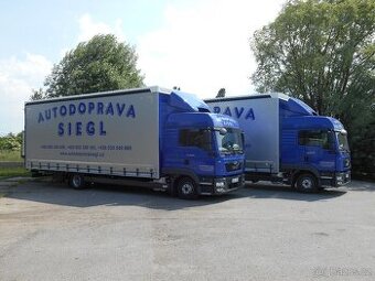 Řidič sk. C, MAN TGL (Český Brod, Praha, Úžice)