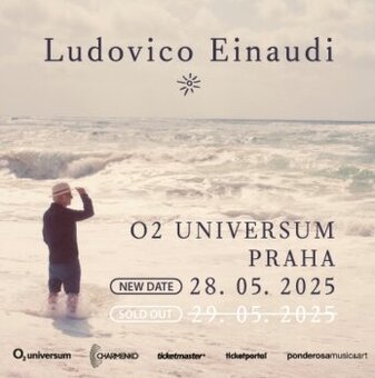 2 lístky Ludivico Einaudi - O2 Universum 28.5.2025