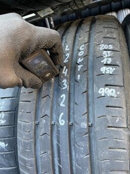 2ks Letní pneu Continental 205/55 R17