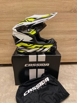 Motokrosová helma na motorku Cassida Cross Cup, vel. XL