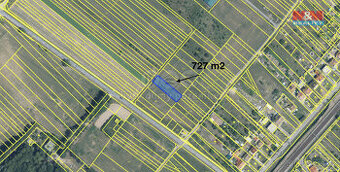 Prodej pozemku k bydlení, 727 m², Moravský Písek - 1