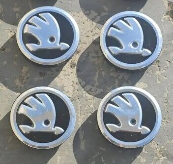 Středové pokličky 56mm a 65mmna disky Škoda