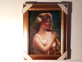 Olejomalba na plátně - zdobený rám 490x390 mm - 13 -
