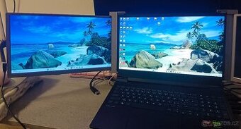Portable Tri-Screen Monitor – přídavné rozšiřující monitory