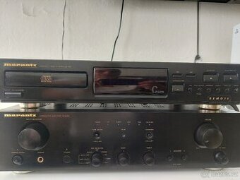 Marantz zesilovač, CD Player, Repro Braun, Sony