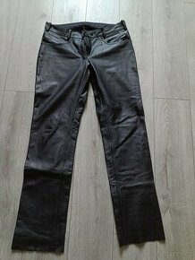 Dámské kožené kalhoty -nové vel 42
