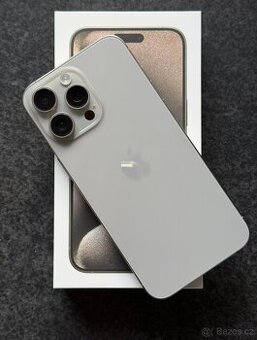 Apple iPhone 15 Pro Max 256GB přírodní titan