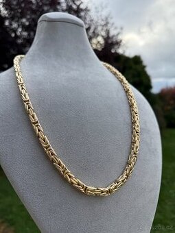 Zlatý řetěz KRÁLOVSKÁ VAZBA - 67.5g 68cm - 8mm - NOVÝ ZLATO