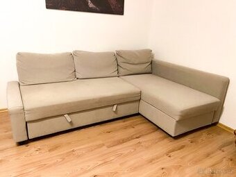 Rohová rozkládací sedačka IKEA Friheten s úložným prostorem
