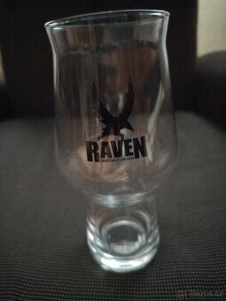 Pivní sklenice minipivovaru Raven 0,5 L