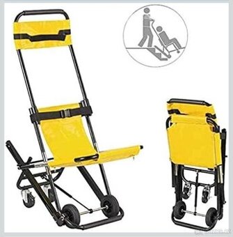 Multifunkční schodišťová židle Přenosná skládací