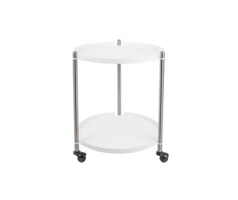 Konferenční prosklený kulatý stoleček IKEA