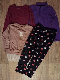 Pěkné dívčí oblečení vel.134-140