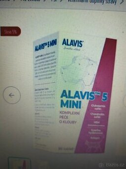 ALAVIS 5 MINI TABLETY PRO MENŠÍ PLEMENA PSŮ A KOČEK