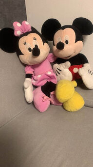 Plyšáci Minnie a Mickey