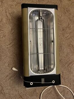 Závěsný retro koupelnový teplomet, zářič