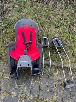 Cyklosedačka Hamax Smiley + držák na kolo + extra tyč