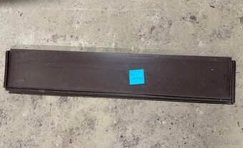 Parapety - hnědé ocelové