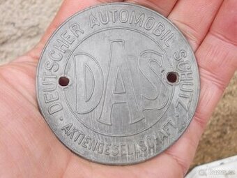ŠTÍTEK ZNAČKA - AUTO VETERÁN DAS AUTO NĚMECKO