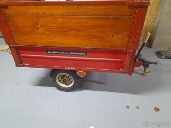 Vlek ANM-108 bržděný za malotraktor Mt8-070,075 mini