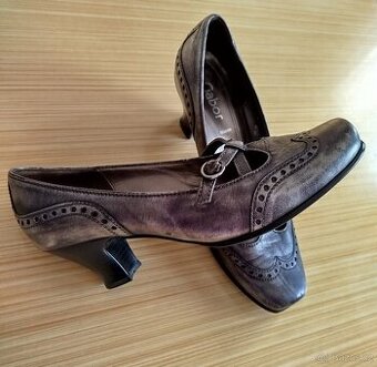 Kožené boty Gabor, velikost 37