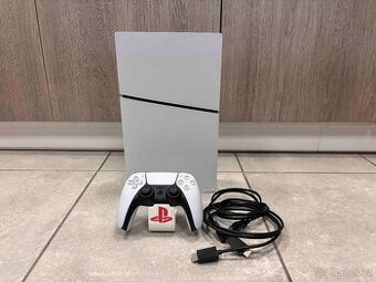 PlayStation 5 Slim Digi – 825GB, 1x ovladač + kabeláž |
