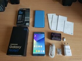 Predám úplne nový SAMSUNG Galaxy Note 7 SM-N930F Blue Coral - 1