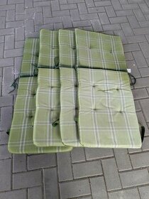 Polstry na zahradní židle