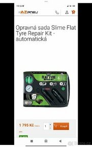 Opravná sada automatická Slime Flat Tyre Repair Kit