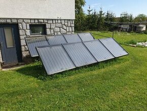 Solární kolektory v četně bojleru