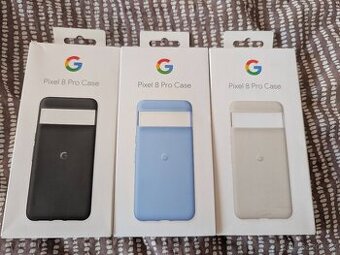 Google Pixel 8 Pro, originální kryty, 100% stav