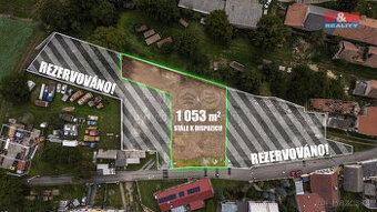 Prodej pozemku k bydlení, 1053 m², Jizerní Vtelno