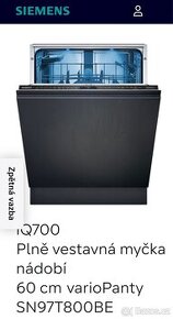 Nová myčka SIEMENS STUDIO LINE SN97T800BE-Nejvyšší model