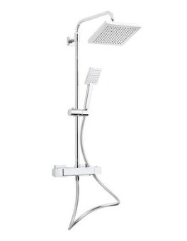 Sprchový systém Optima s termostatickou baterií chrom
