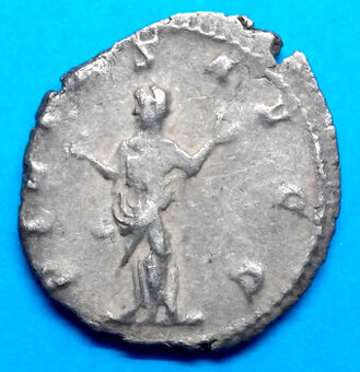 Stříbrná mince 3 stol. Trebonianus Gallus