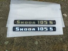škoda 105 S znak zadního čela