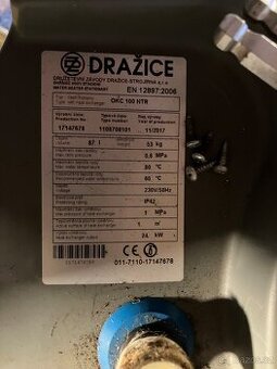 Boiler Dražice OKC 100 NTR stacionární