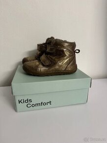 Zimni zlate zateplene barefoot boty vel 23 Bisgaard - 1