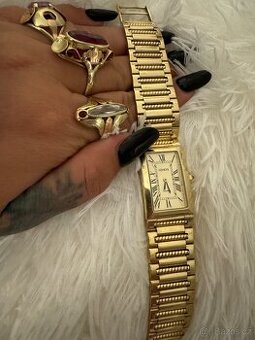 Zlate hodinky 14k Geneve 93,91g -585 - 1