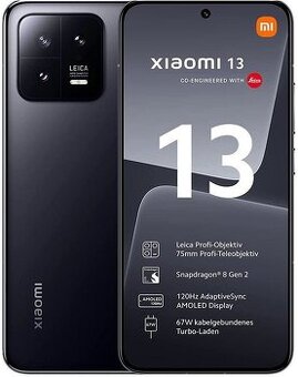 Xiaomi 13 256GB černý v záruce
