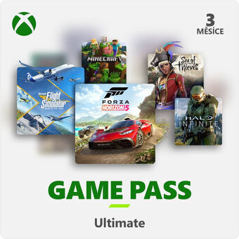 Xbox Game Pass Ultimate na 3 měsíce (EU)