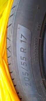 Prodám letní pneu MICHELIN /4ks/