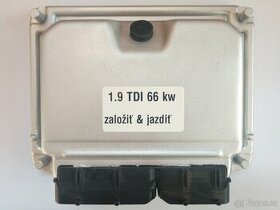 Řídicí jednotky motoru 1.9 TDI 66 kw