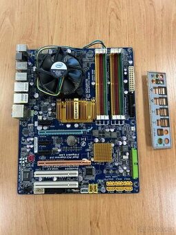 Retro PC set – GA-EP45C-DS3R + Q6600 SLACR (G0)