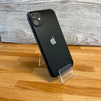 iPhone 11 64GB, černý (12 měsíců záruka)