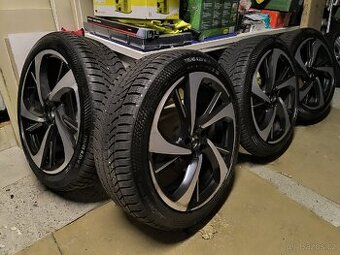 Alu kola Citroen DS 5x108 r20 Originál, zimní pneu 99%mm