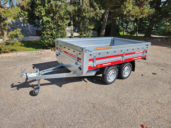 Temared Transporter 253x152cm, 2x 750kg, O1, bočnice,kolečko