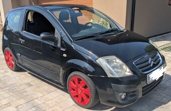 Citroen C2 VTS 120tis. km, ‼️nová ložiska, destičky ‼️
