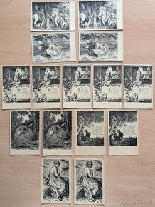 Staré pohlednice Josef Mánes